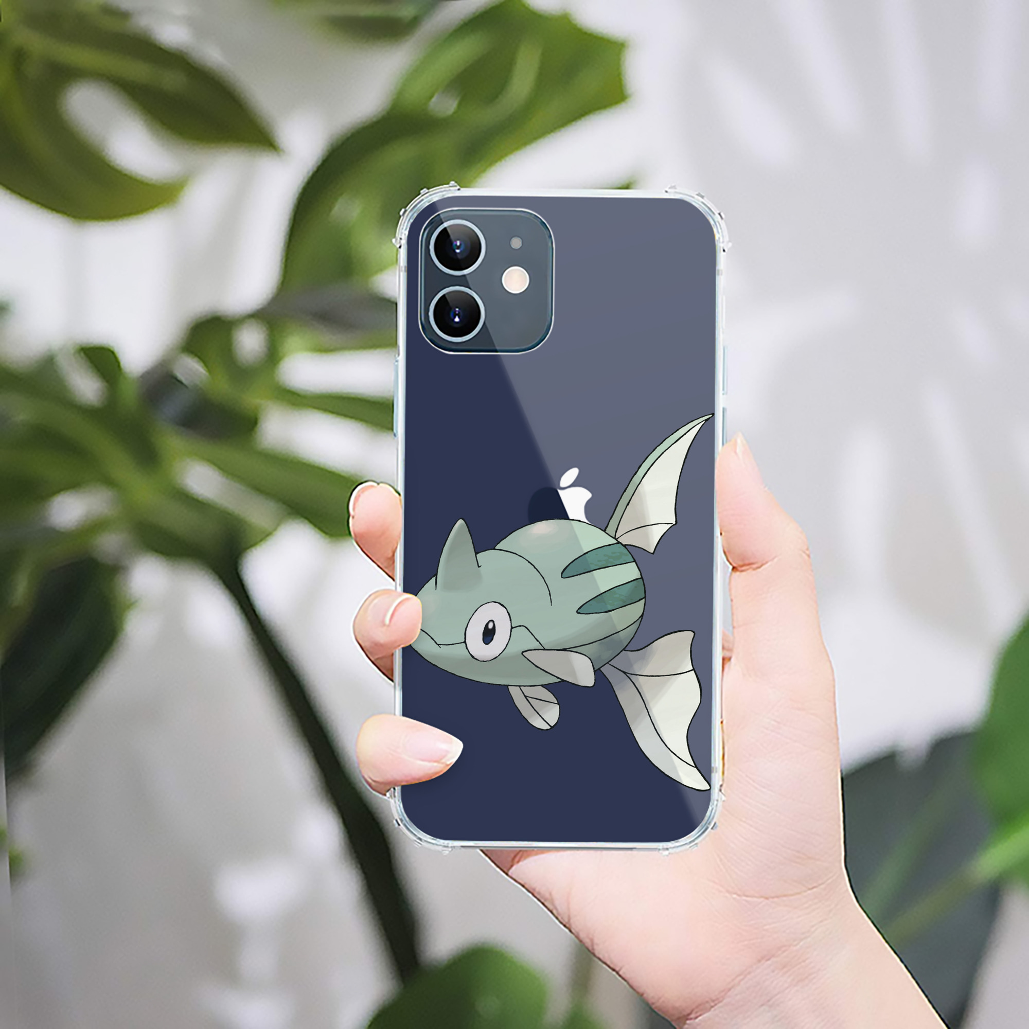 （画像用） ポケットモンスター Pokémon 【iPhone 12シリーズ対応】透明スマホケース（クリアソフトケース）
